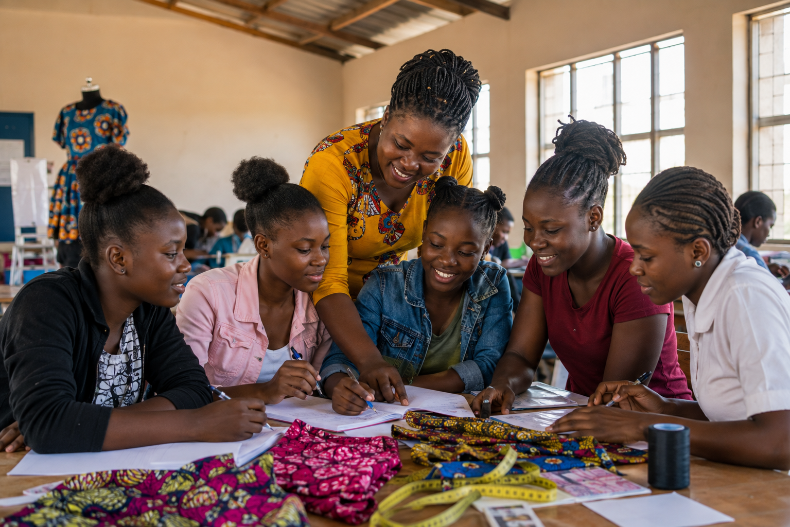 Young girl representing vision and potential in Zimbabwe communities