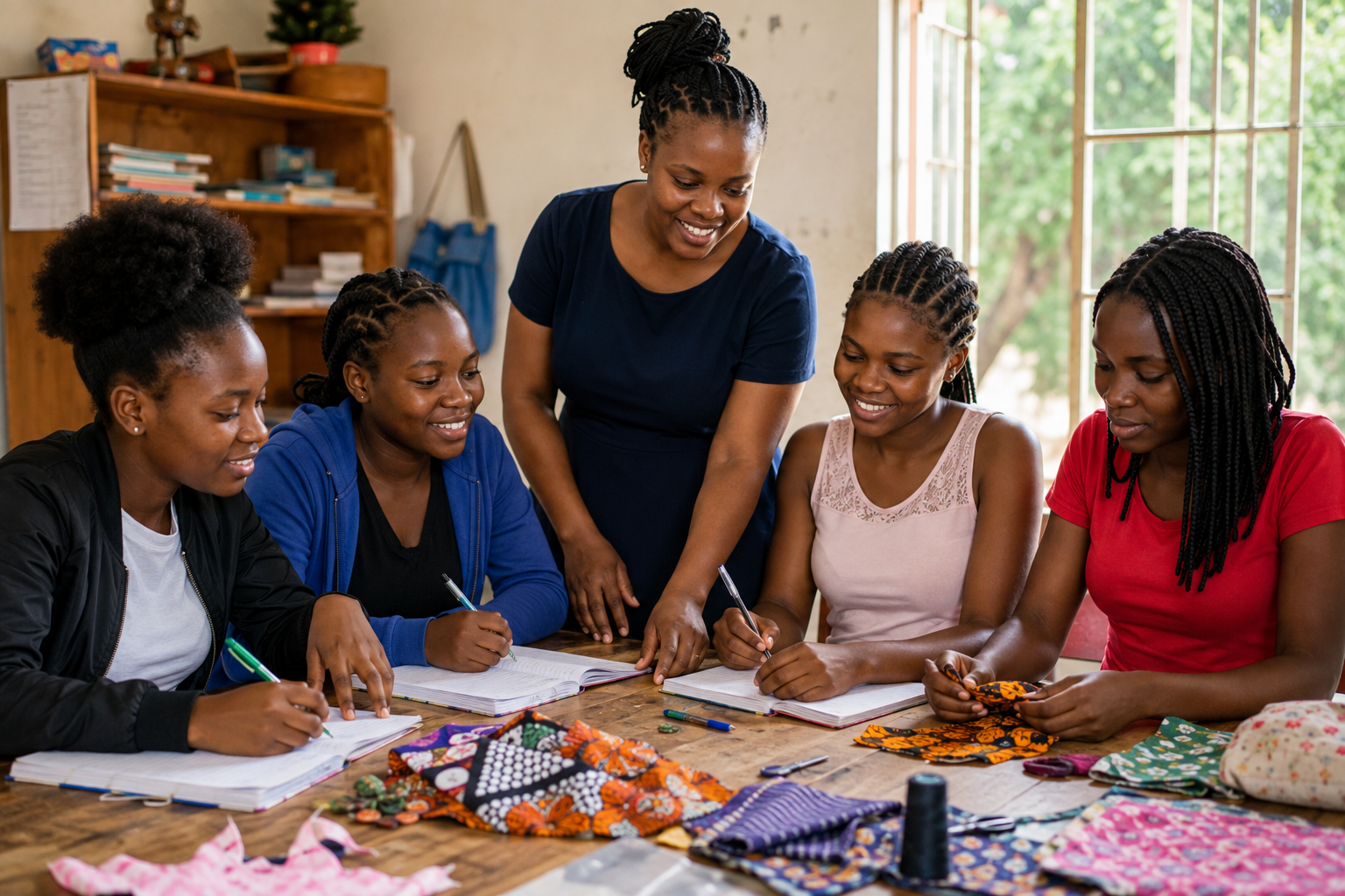 Young Zimbabwean girl representing hope and future potential through IAPZ initiatives
