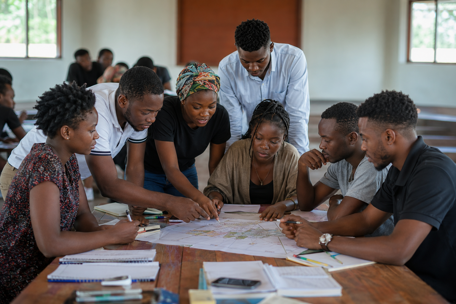 Volunteers engaged in community development across Zimbabwe