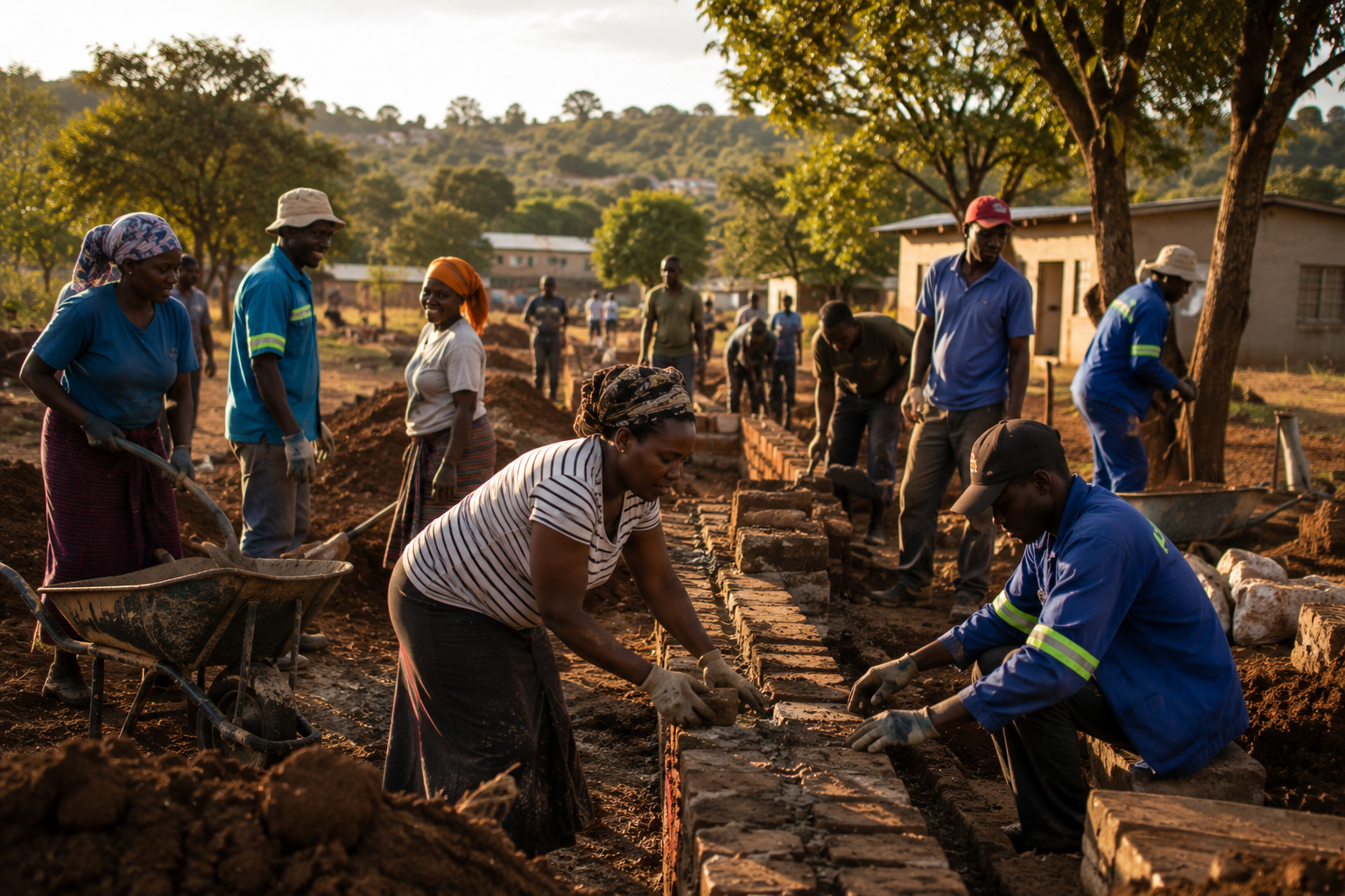 Community support and participation in Zimbabwe