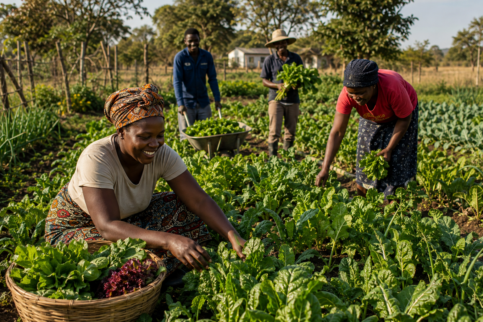 Community food security and agricultural livelihoods supported by IAPZ